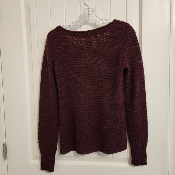 Aeropostale Wine Sweater Size Small - Picture 7 of 8